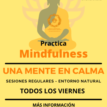 Mindfulness. Sesiones Regulares en Entorno Natural Vedat, Torrente, Valencia.